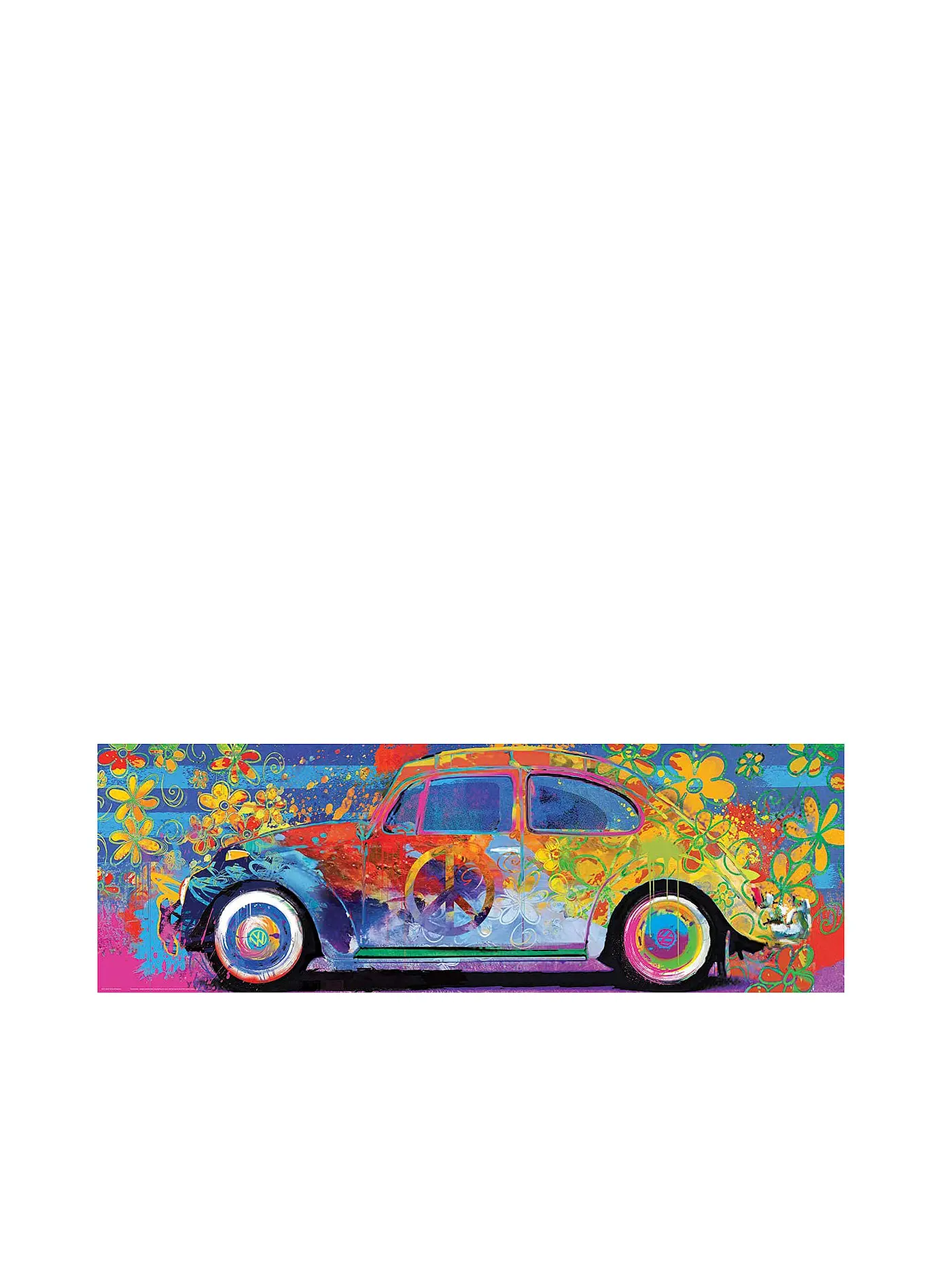 EUROGRAPHICS | Puzzle - VW Beetle Splash Paro 1000 Teile | 